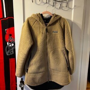 Columbia Tan Fleece Jacket